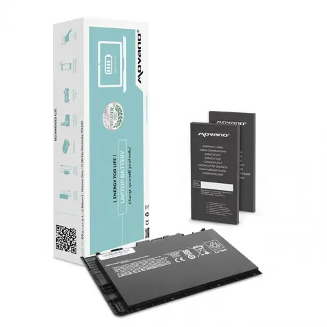 Batéria BT04XL pre HP EliteBook Folio 9470m/9480m / Batéria pre notebook / 3500 mAh / 52 Wh