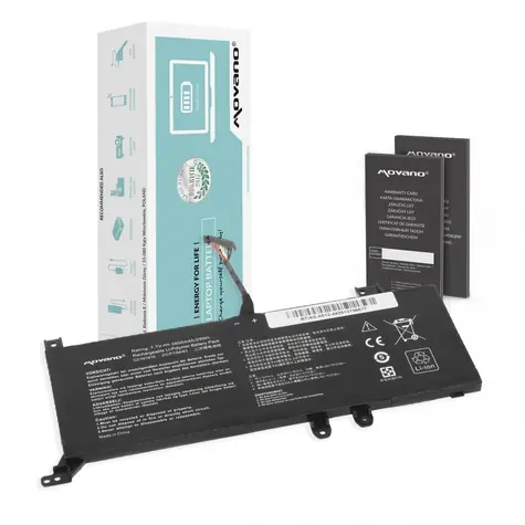Batéria B21N1818-2 pre Asus X512, X509 / Batéria pre notebook / 3800 mAh / 29 Wh