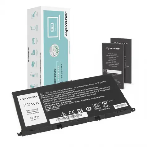 Batéria 357F9 pre DELL Inspiron 5577, 7557 / Batéria pre notebook DELL / 6300 mAh / 72 Wh