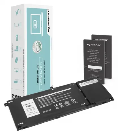 DELL Inspiron 5400, 5401, 5402, 5406, 5501, 5508 / Batéria pre notebook / H5CKD / 3600 mAh / 55 Wh