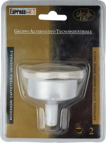 GAT Servisná sada pre hliníkovú moka kanvicu 3 šálky / Náhradné diely / 2 tesnenia + sitko + lievik