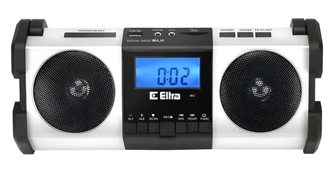 Rádio Maja biela / Prenosné rádio