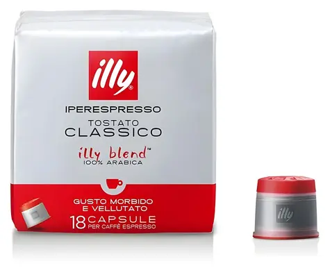 Illy CLASSICO iperEspresso kapsulová káva / 18 ks