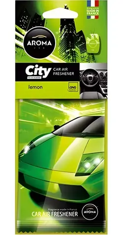 Aróma Car City Lemon / Osviežovač vzduchu do auta / vôňa citrón