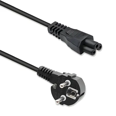 Napájací kábel Schuko uhlový - IEC C5 1,5 m / Napájací kábel / 3x1,0 mm2