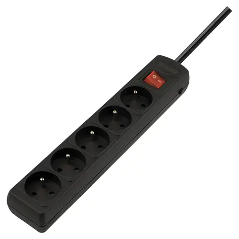 LZ-17 prepäťová ochrana 3M / Prepäťová ochrana / 5 zásuviek / automatická poistka