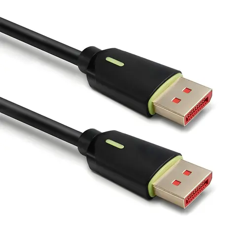 Kábel DisplayPort M/M v2.1 0,5 m / Video kábel / DisplayPort - DisplayPort / 80 Gbps