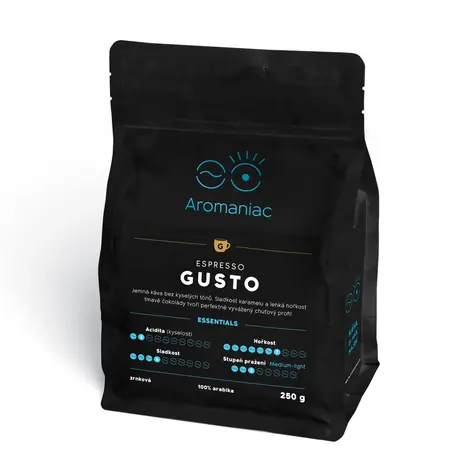Espresso Gusto 250 g / Zrnková káva