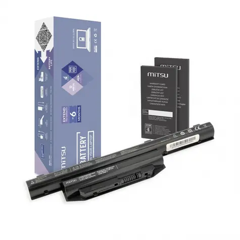 Batéria pre Fujitsu LifeBook E753 / Batéria pre notebook / 4400 mAh / 48 Wh / 10,8-11,1 V