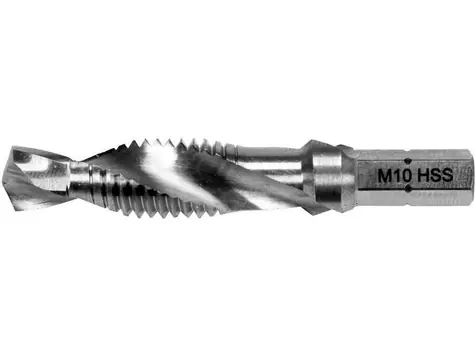 YATO Vrták so závitníkom M10 HEX / Vrták / HEX stopka