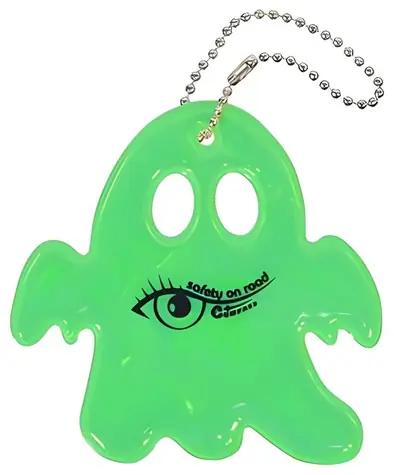 Compass Prívesok reflexný GHOST zelená / Prívesok / Reflexný / Bezpečnostný doplnok