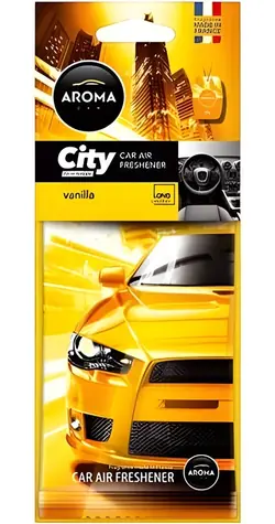 Aróma Car City Vanilla / Osviežovač vzduchu do auta / vôňa vanilka