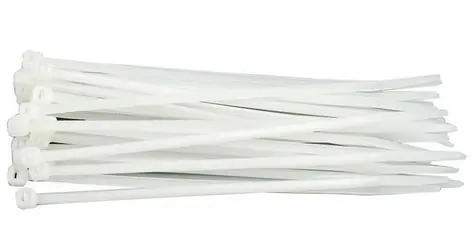 Vorel Sťahovacia páska 75 x 2,4 mm biela / Sťahovacia páska / 100 ks