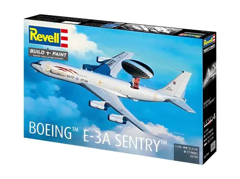 Revell Plastikový model Boeing E-3A Sentry / Lietadlo / Mierka 1:144