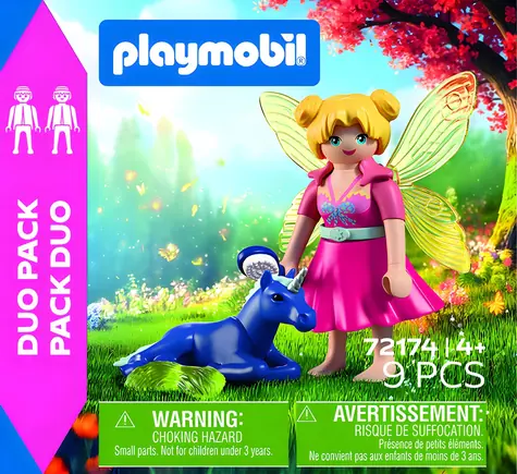 Playmobil DuoPack 72174 Víla s jednorožčím žriebäťom / Figúrky