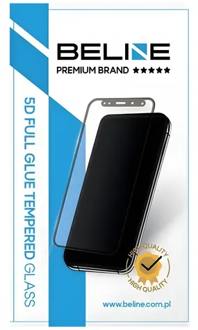 Beline 5D čierna / Ochranné tvrdené sklo pre Motorola Moto G67 Power 5G/G57 Power 5G