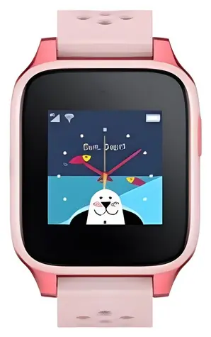 TCL MOVETIME Family Watch 46 ružová / Detské chytré hodinky / SIM karta / GPS / LTE