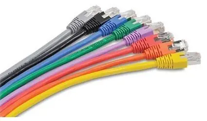 OEM CNS patch kábel modrý / Patch kábel / Cat6A / S-STP / LSOH / 5 m
