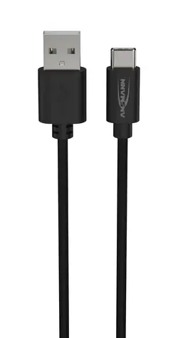 Ansmann Dátový a nabíjací kábel USB-A - USB-C / Dátový kábel / 100 cm