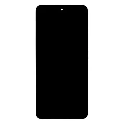 Náhradný LCD displej + dotyková doska + predný kryt pre XIAOMI Redmi Note 14 Pro 5G čierny