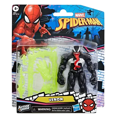 Hasbro Figúrka Venom / Spider-Man ActionVerse / 11,4 cm / 9 pohyblivých bodov / od 4 rokov