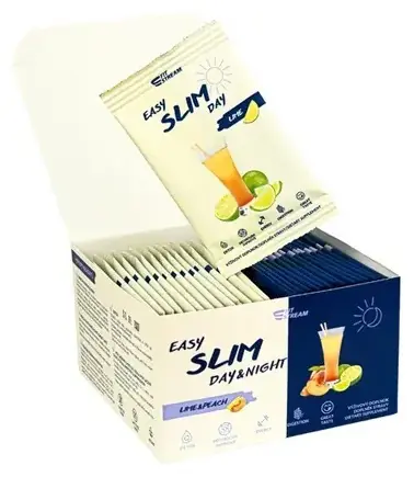 FitStream Easy Slim Day & Night / Nápojový prášok na chudnutie / 30 sáčkov / 90 g
