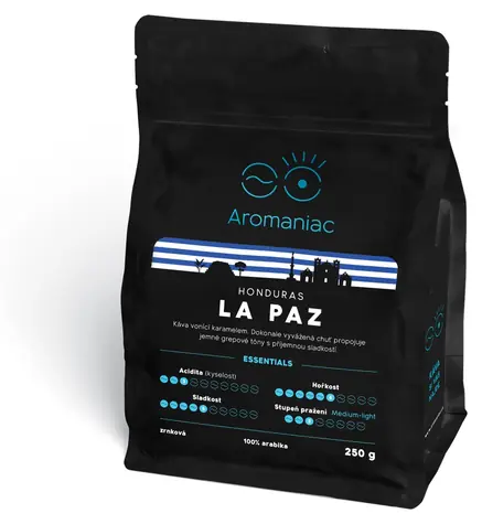 Honduras La Paz / Zrnková káva / 250 g