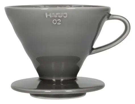 Hario Dripper V60-02 sivá / Keramika / Veľkosť 2