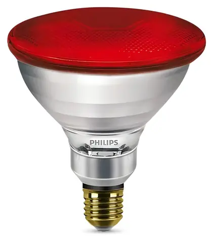 Philips PAR38 IR 100W červená / Infražiarič / E27 / 230V