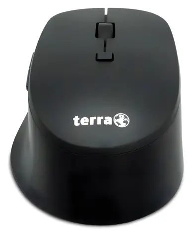 TERRA Mouse 4000 čierna / Myš / Bezdrôtová / Tichá / 6 tlačidiel / Pre pravákov
