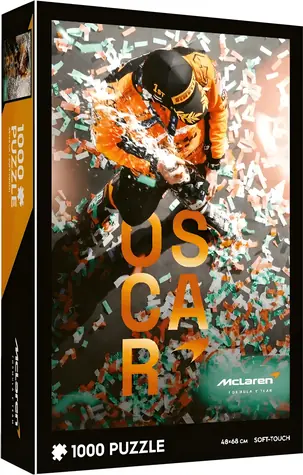 Trefl Puzzle Soft Touch Automobilist: McLaren: Oscar Piastri, Maiden Grand Prix / 1000 dielikov