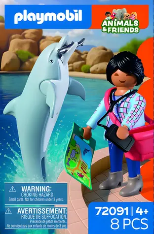 Playmobil 72091 Delfín a návštevníčky / Stavebnice