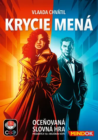 Mindok Kartová hra Krycie mená 2025 SK / česká verze