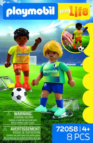 Playmobil 72058 Futbalista s futbalistkou / Stavebnice