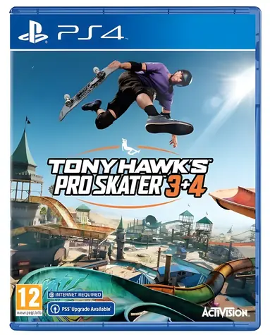 Activision Tony Hawk's Pro Skater 3+4 / Hra pre PlayStation 4 / Športové