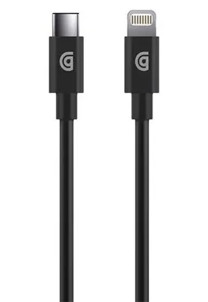 Griffin USB-C - Lightning kábel čierny / Kábel / 1,8 m