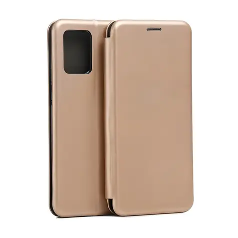 Beline Book Magnetic pre Motorola Moto G73 5G zlaté / Puzdro typu kniha / Stojanček / Vrecko na kartu