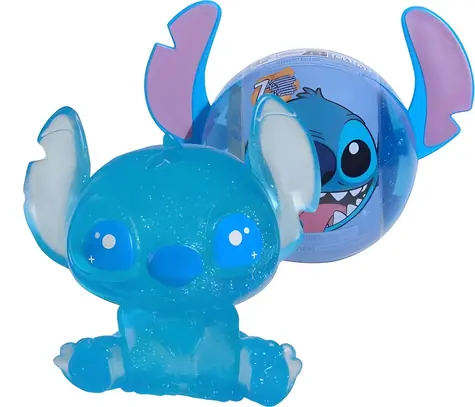 JUST PLAY Zberateľská figúrka Disney Stitch Squish-a-Stitch / Figúrka / cca 5 cm / od 3 rokov