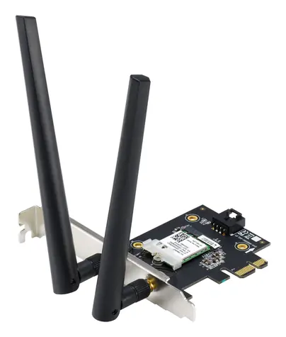 Asus PCE-AX1800 / WiFi sieťový adaptér / PCI-Express / WiFi 6 / Bluetooth 5.2
