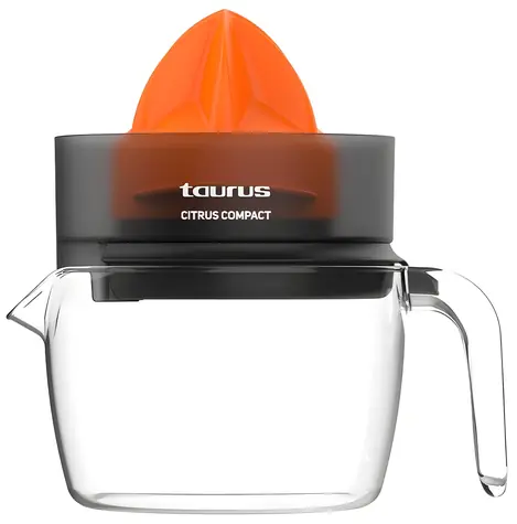 Taurus Citrus Compact oranžová / Lis na citrusy / 30 W / reverzný chod / BPA free
