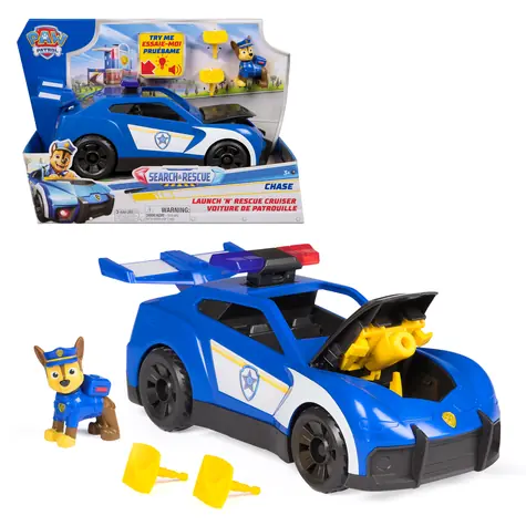 SPINMASTER Paw Patrol Launch N Rescue Cruiser / Záchranné vozidlo / s figúrkou Chase