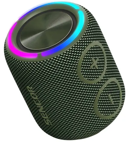 Sencor Sirius 2 Mini olivová / Reproduktor / Bluetooth 5.0 / IPX7 / 16 W