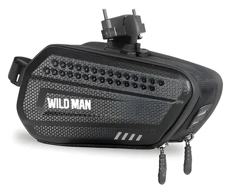 WildMan ES7 čierna / Taška pod sedlo / vodeodolná / PC plast / 1,2 l / 19,5 x8x10 cm