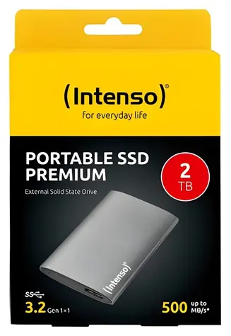 INTENSO 3823470 antracitová / Externý SSD / 2.5" / 2TB / USB 3.2 Gen 1