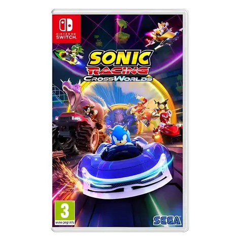 Sega Sonic Racing: CrossWorlds Switch / Hra / Závodné / Detské / od 3 rokov