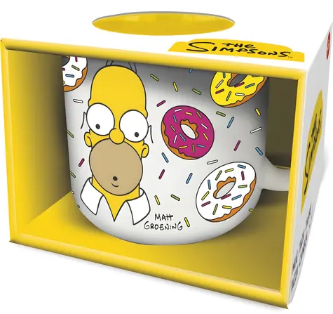 Keramický hrnček Simpsonovci Donuts / 400 ml