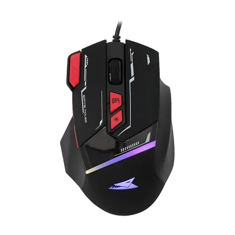 Baracuda Manta čierna / Herná myš / Optický / 8D / 12800 DPI / 1,5 m / USB / 81 g