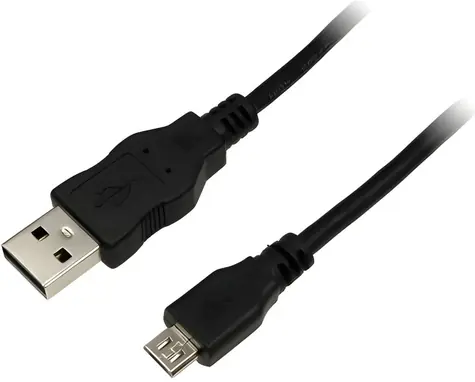 LogiLink USB-A - Micro-USB čierna / Kábel / USB 2.0 / 480 Mbit/s / 5 m