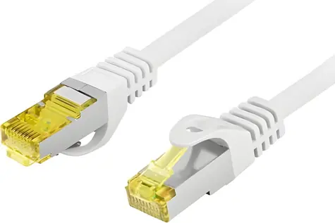 Lanberg CAT6a 0,5m šedá / Patch kábel / S/FTP / LSZH / CU / Fluke Passed