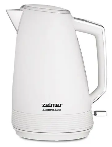 Zelmer ZCK7956E Elegant Line biela / Rýchlovarná kanvica / 2200 W / 1,7 l / nerezová